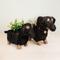 Show in main carousel: LIKHA Dachshund Coco Coir Planter Pot, 4-in slide 8 of 10