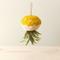 Show in main carousel: LIKHA Jellyfish 2.5-in Coco Coir Hanging Planter, Yellow/White, 3.75 x 7.5-in slide 1 of 6