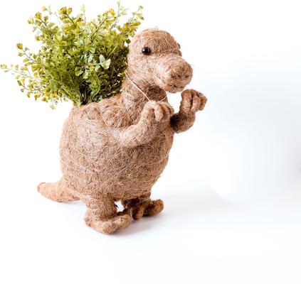 Show full view: LIKHA T-Rex Coco Coir Planter Pot, 4-in slide 5 of 7
