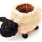 Show in main carousel: LIKHA Sheep Coco Coir Planter Pot, Black/White, 4-in slide 4 of 7