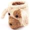 Show in main carousel: LIKHA Mini Dog 2.5-in Plant Pot, Natural/White, 5 x 6 x 5-in slide 5 of 7
