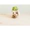 Show in main carousel: LIKHA Mini Dog 2.5-in Plant Pot, Natural/White, 5 x 6 x 5-in slide 1 of 7