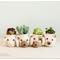 Show in main carousel: LIKHA Mini Pig 2.5-in Plant Pot, Natural/White, 5 x 6 x 4.75-in slide 7 of 7