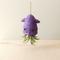 Show in main carousel: LIKHA Squid 2.5-in Coco Coir Hanging Planter, Purple, 5.5 x 5 x 4.75-in slide 1 of 6