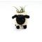 Show in main carousel: LIKHA Sheep Coco Coir Planter Pot, Black/White, 2.5-in slide 6 of 7