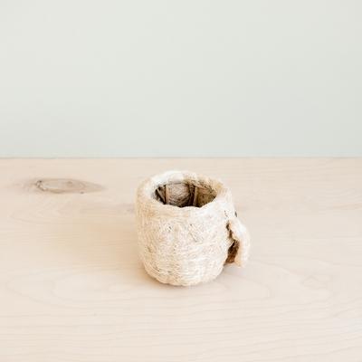 Show full view: LIKHA Mini Dog 2.5-in Plant Pot, Natural/White, 5 x 6 x 5-in slide 3 of 7