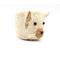 Show in main carousel: LIKHA Mini Cat 2.5-in Plant Pot, Natural/White, 5 x 5 x 4.75-in slide 6 of 7