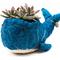 Show in main carousel: LIKHA Whale Coco Coir Planter Pot, Blue/White, 4-in slide 5 of 7