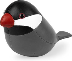 Zuny Java Sparrow Paperweight, Dark Gray/Black