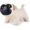 Show in main carousel: Zuny Pug Bookend, Wheat/Brown slide 1 of 3