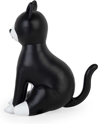 Show full view: Zuny Tuxedo Cat Bookend, Black/White slide 3 of 3