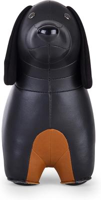 Show full view: Zuny Teckel Doorstop, Black slide 2 of 3