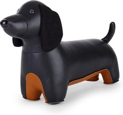 Zuny Teckel Doorstop, Black