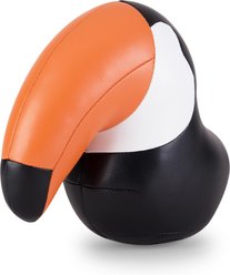 Zuny Toucan Toco Bookend, Black/Orange