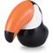 Show in main carousel: Zuny Toucan Toco Bookend, Black/Orange slide 1 of 3