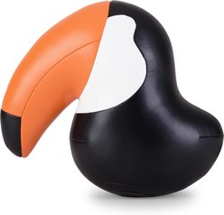 Zuny Toucan Toco Bookend, Black/Orange slide 2 of 3