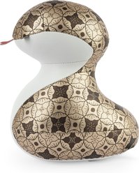 Zuny Snake Nick Big Paperweight, Gold Blossom/White slide 2 of 3