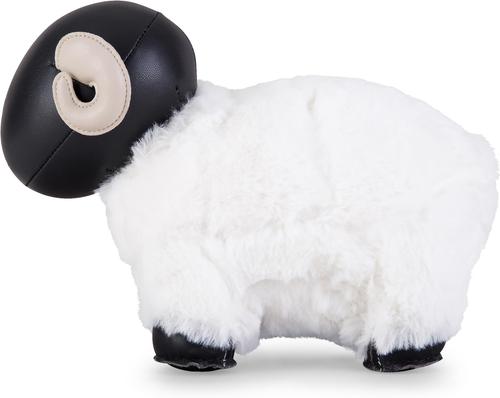 Show full view: Zuny Sheep Bomy II Bookend, Black/White slide 3 of 3