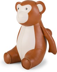 Zuny Monkey Bookend, Tan/Wheat