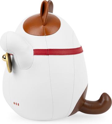 Show full view: Zuny Lucky Cat Fu Bookend, Black/White slide 3 of 3