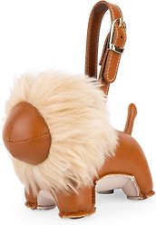 Zuny Lion Puno Bag Charm, Tan/Wheat
