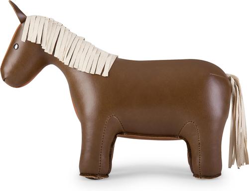 Show full view: Zuny Bowing Horse Bookend, Brown/Tan slide 3 of 3