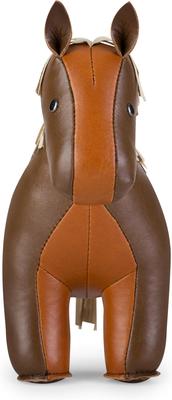 Show full view: Zuny Bowing Horse Bookend, Brown/Tan slide 2 of 3