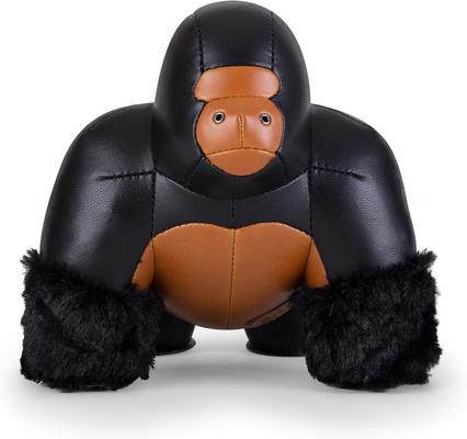 Show full view: Zuny Gorilla Milo Bookend, Black/Tan slide 2 of 3