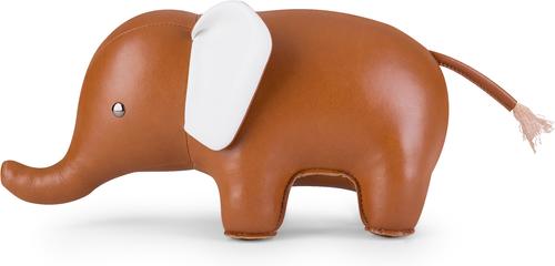 Show full view: Zuny Elephant Bookend, Tan/White slide 3 of 3