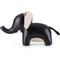 Show in main carousel: Zuny Elephant Abby II Bookend, Black/Wheat slide 3 of 3