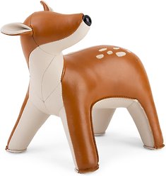 Zuny Deer Luke Bookend, Tan/Wheat