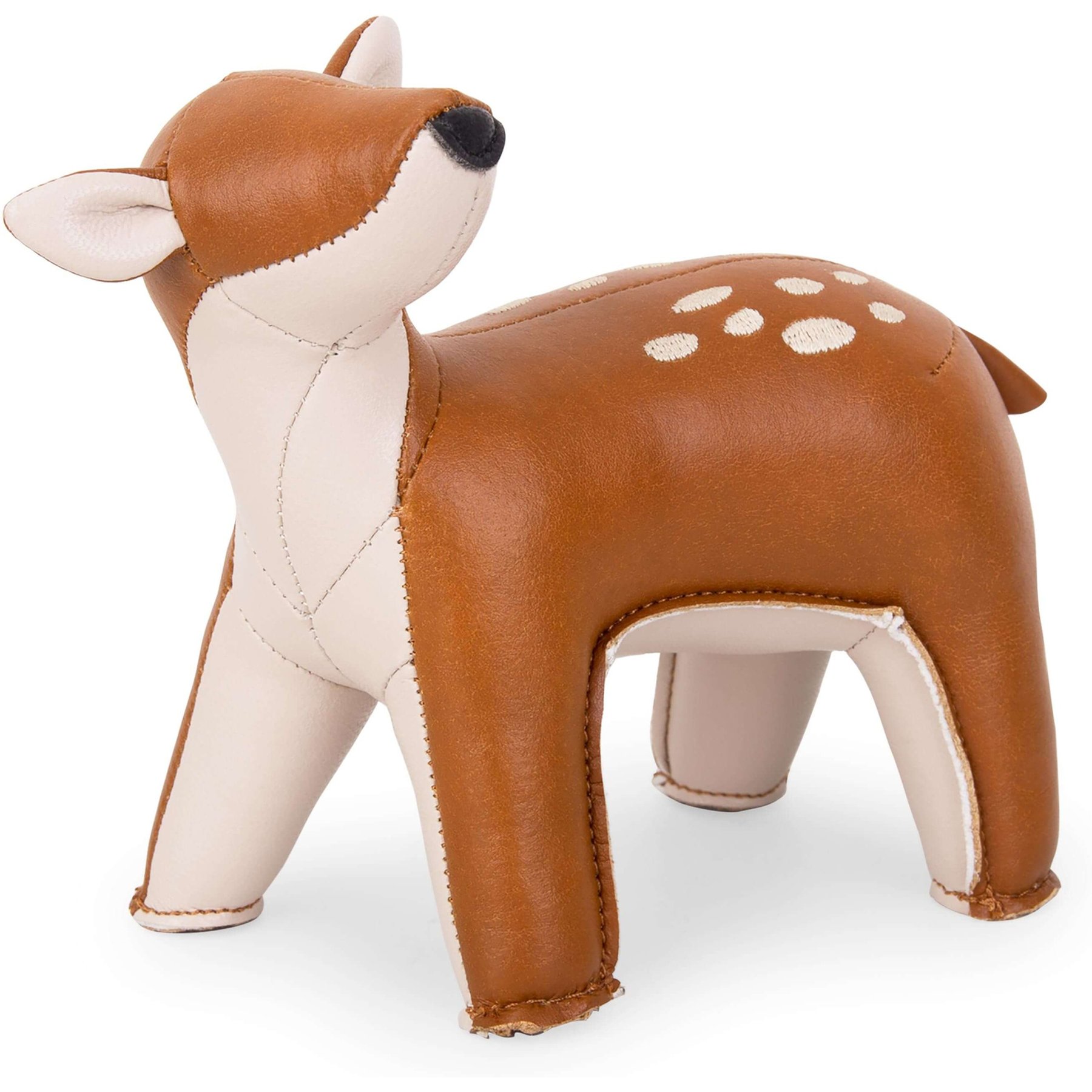 Zuny Deer Luke Paperweight, Tan/Wheat