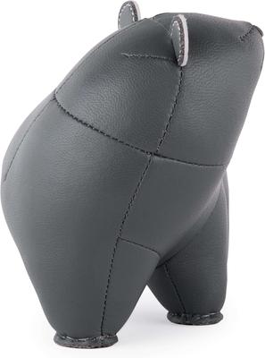 Show full view: Zuny Bear Bero Paperweight, Dark Gray/Wheat slide 2 of 3