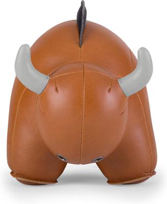 Show full view: Zuny Bull Buloo Bookend, Tan/Gray slide 2 of 3