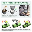 Show in main carousel: KADTC Frost Lick 2 In 1 Dog Fillable Chew Enrichment Puzzle Toy, Green, X-Large slide 3 of 7