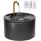 Show in main carousel: EOX Ceramic with Copper Faucet Dog & Cat Water Fountain, Black, 71-oz slide 1 of 11