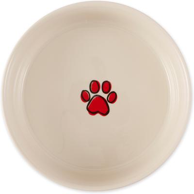 Show full view: Bone Dry Non-Skid Ceramic Dog & Cat Bowl Set, Large: 3.75-cup, 2 count, Eat/Drink slide 2 of 3