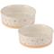 Show in main carousel: Bone Dry Non-Skid Ceramic Dog & Cat Bowl Set, Large: 3.75-cup, 2 count, Terrazzo slide 1 of 4
