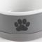 Show in main carousel: Bone Dry Paw Print Non-Skid Ceramic Dog Bowl Set, Gray/Black, Large: 3.75-cup, 2 count slide 3 of 6