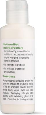 Show full view: RenewedPet Dry Dog Shampoo, 4-oz bottle slide 3 of 3