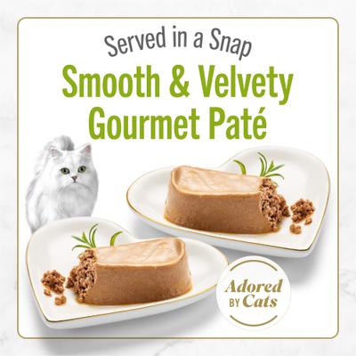 Show full view: Fancy Feast Petites Pate Braised Chicken Entree Wet Cat Food, 24 Servings, 2.8-oz tray, case of 12 slide 4 of 12