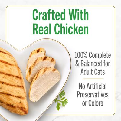 Show full view: Fancy Feast Petites In Gravy Grilled Chicken with Rice Entree Wet Cat Food, 24 Servings, 2.8-oz tray, case of 12 slide 5 of 12