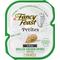 Show in main carousel: Fancy Feast Petites In Gravy Grilled Chicken with Rice Entree Wet Cat Food, 24 Servings, 2.8-oz tray, case of 12 slide 1 of 12