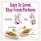 Show in main carousel: Fancy Feast Gourmet Gravy Petites Tender Beef with Carrots Entree Wet Cat Food, 24 Servings, 2.8-oz tray, case of 12 slide 6 of 12