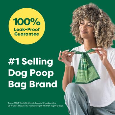 Show full view: Earth Rated Dog Poop Bags with Handles, Lavender Scented, 120 Handle Bags slide 3 of 11