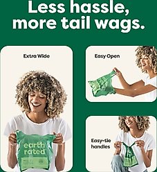 Earth Rated Dog Poop Bags with Handles, Lavender Scented, 120 Handle Bags slide 2 of 8