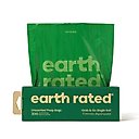 Earth Rated Dog Poop Bags, Thick Grab & Go Single Roll, Unscented, 300 Bags