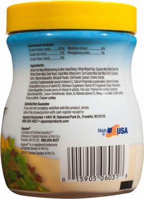Show full view: Aqueon Tropical Flakes Freshwater Fish Food, 1.02-oz jar slide 3 of 8