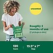 Show in main carousel: Earth Rated Dog Poop Bags with Handles, Unscented, 120 Handle Bags slide 7 of 10