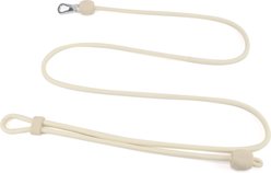 Pistachio Brands Hands-Free Dog Leash, Cream/Silver
